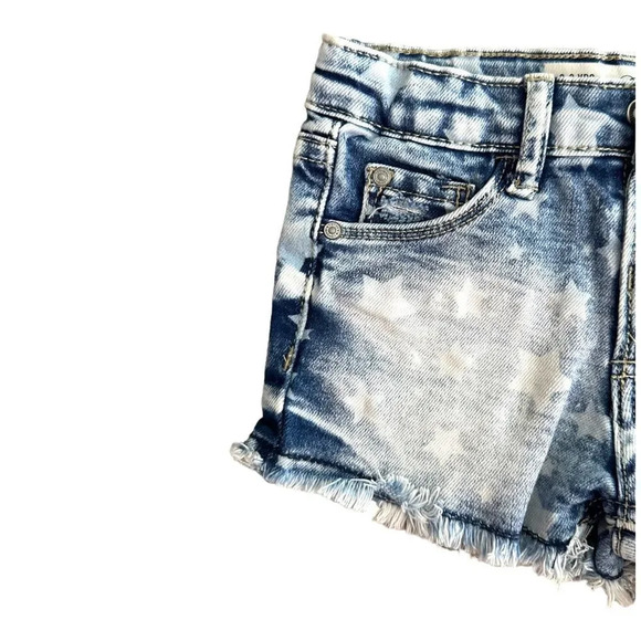 PRIMARK | Blue | STARS DENIM SHORTS - Picture 3 of 6